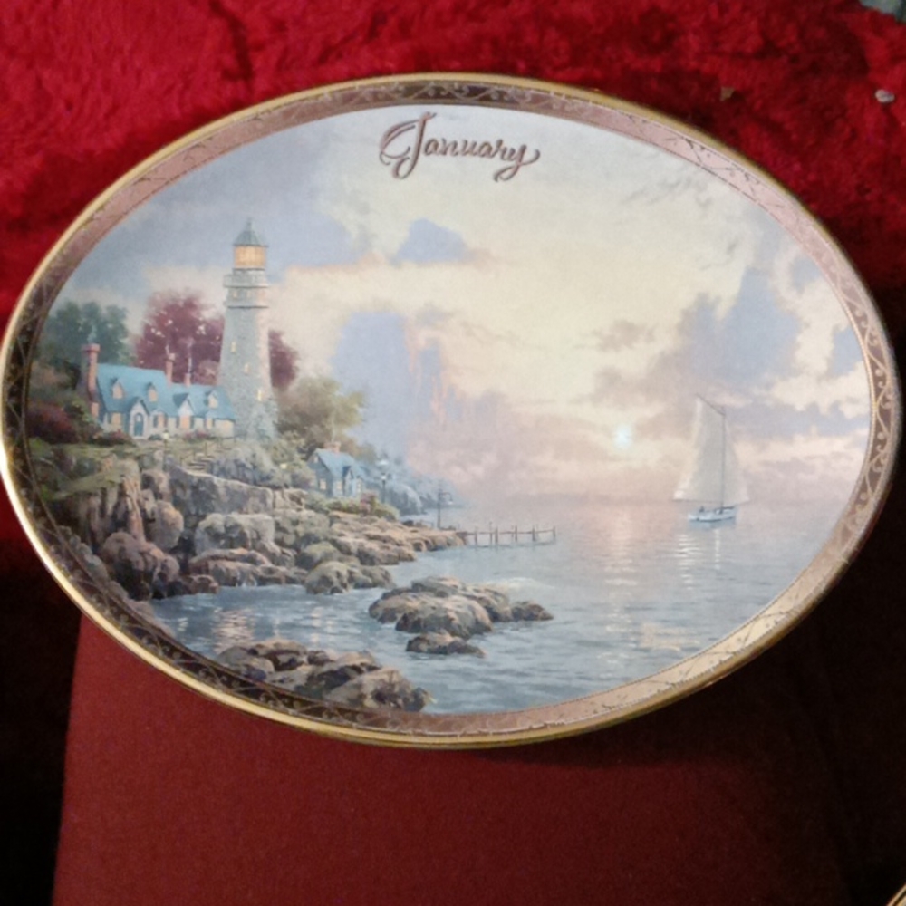 Decorative plates January - June